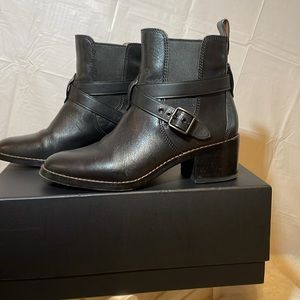 COACH Black Chelsea Buckle Boot Size 8 - 8.5 Women’s.  Worn a few times.